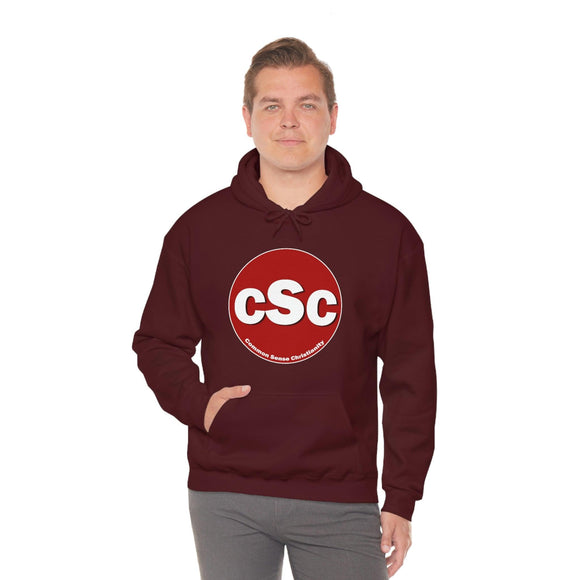 Common Sense Christianity CSC Unisex Heavy Blend™ Hoodie Sweatshirt - Encore2woMaroonS