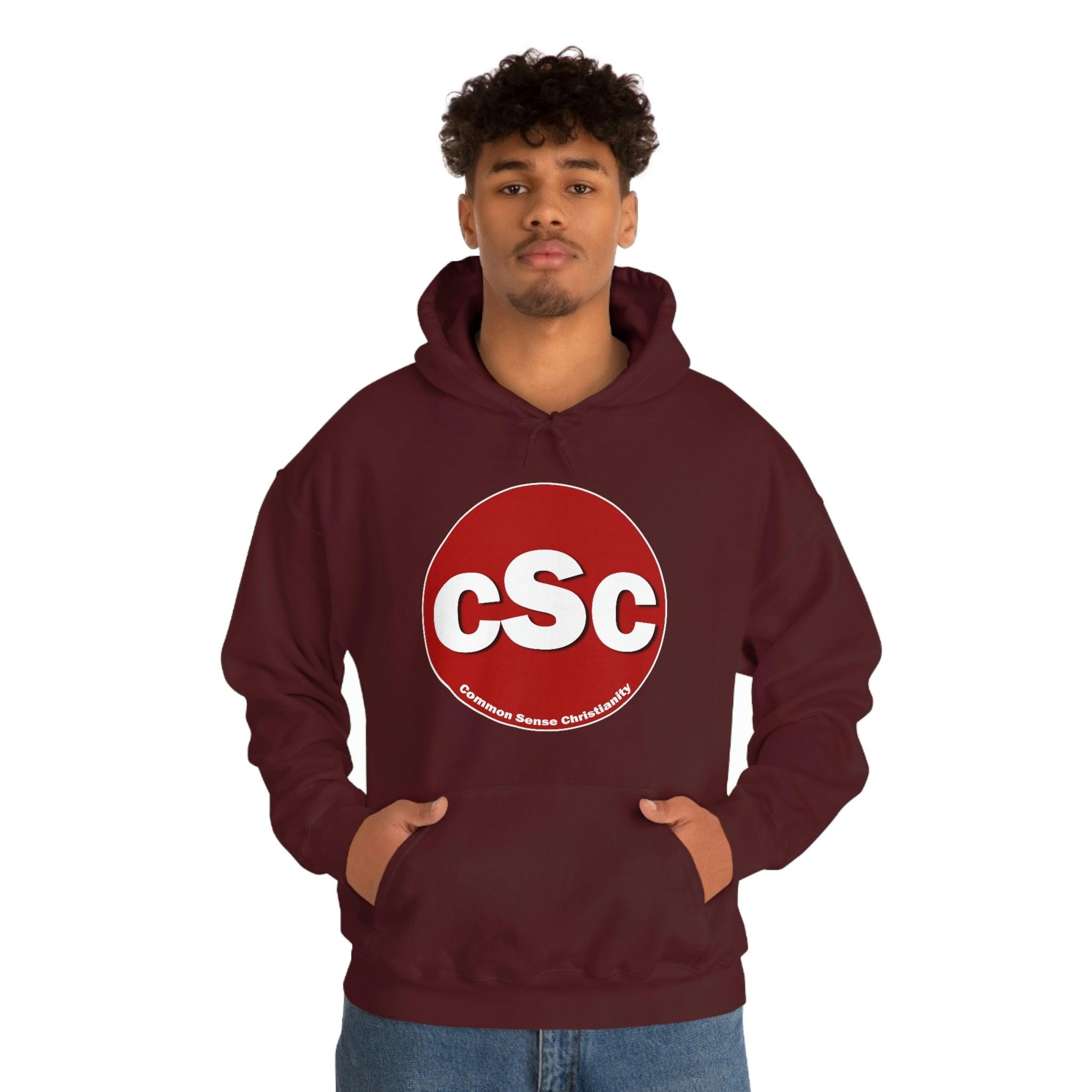 Common Sense Christianity CSC Unisex Heavy Blend™ Hoodie Sweatshirt - Encore2woMaroonS