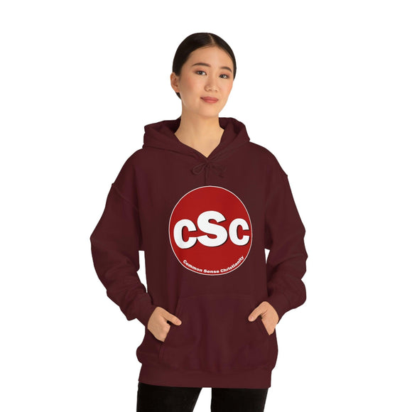 Common Sense Christianity CSC Unisex Heavy Blend™ Hoodie Sweatshirt - Encore2woMaroonS