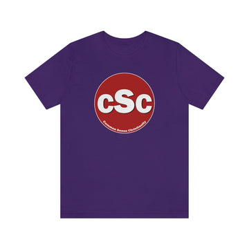 Common Sense Christianity Logo Unisex T-Shirt - Encore2woTeam PurpleS