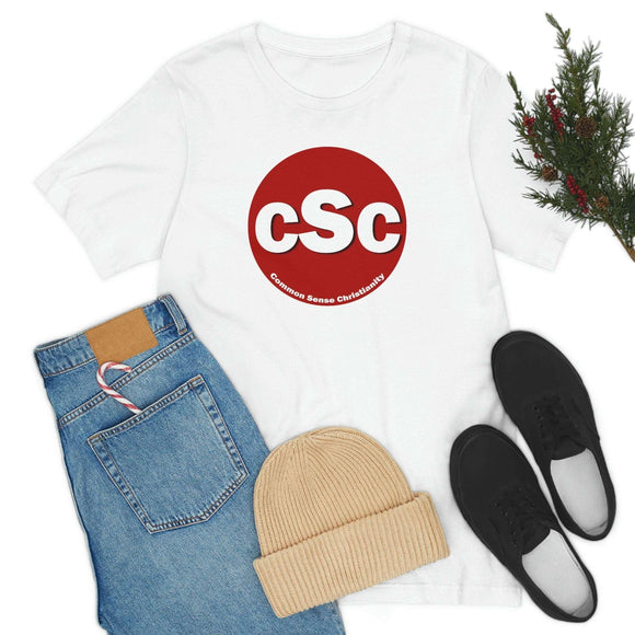 Common Sense Christianity Logo Unisex T-Shirt - Encore2woBlackS