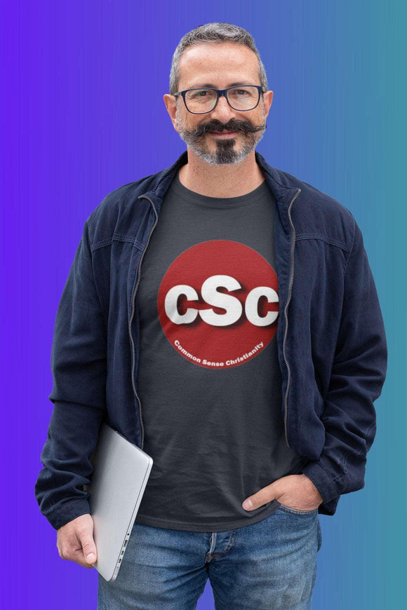 Common Sense Christianity Logo Unisex T-Shirt - Encore2woBlackS