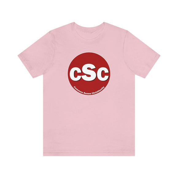 Common Sense Christianity Logo Unisex T-Shirt - Encore2woPinkS