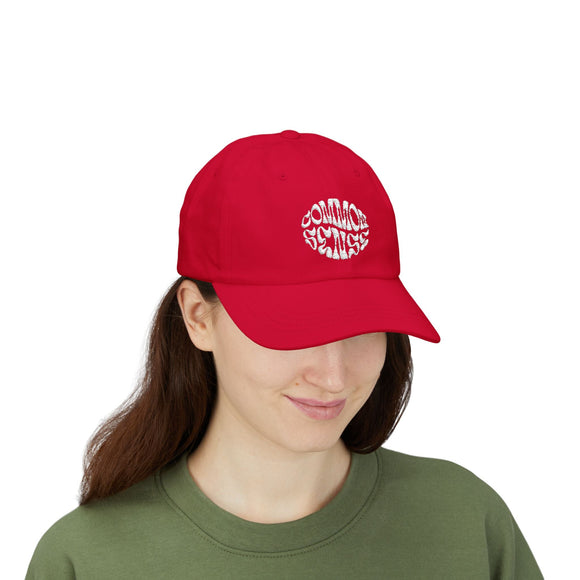Common Sense Classic Dad Cap - Comfortable Unisex Hat - Encore2woCranberryOne size