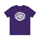 Common Sense Retro Design T-Shirt Psychedelic - style Font - Encore2woTeam PurpleS