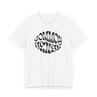 Common Sense Retro Graphic Tee Casual Statement Streetwear Shirt - Encore2woWhiteS