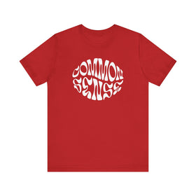 Common Sense Retro Graphic Tee Casual Statement Streetwear Shirt - Encore2woRedS