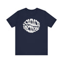 Common Sense Retro Psychedelic Font Graphic Tee Statement Shirt - Encore2woNavyS