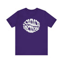 Common Sense Retro Psychedelic Font Graphic Tee Statement Shirt - Encore2woTeam PurpleS