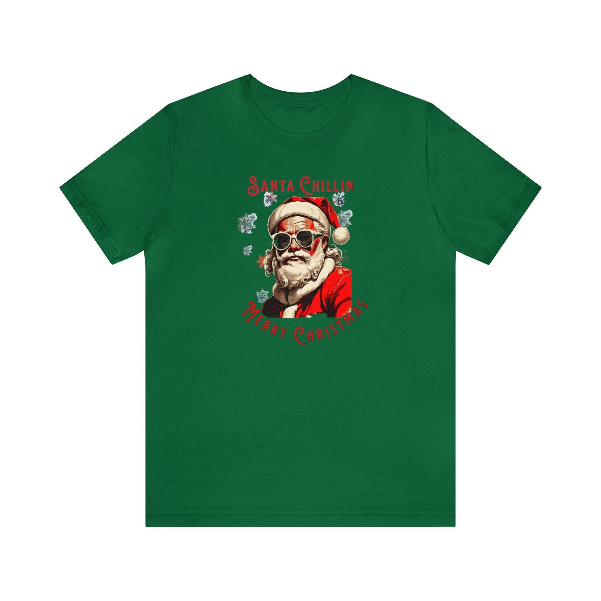 Cool Santa Christmas Tee Unisex Festive T - Shirt - Encore2woKellyS