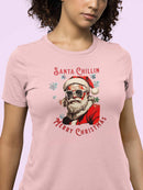 Cool Santa Christmas Tee Unisex Festive T-Shirt - Encore2woArmyS