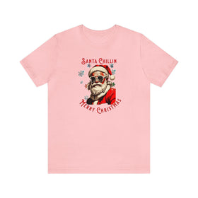 Cool Santa Christmas Unisex T-Shirt - Encore2woPinkS