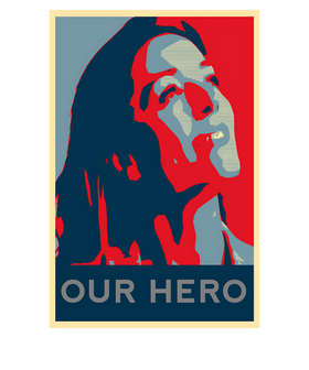 Custom Obama 'Hope' Style Digital Portrait - Encore2wo