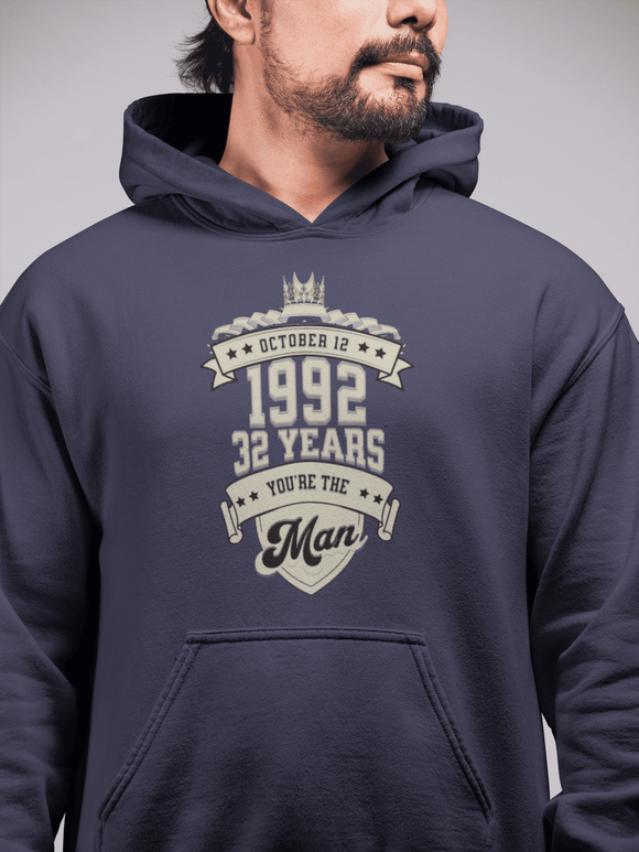 Customizable Birthday Hoodie Personalized Banner Design Sweatshirt - Encore2woLight PinkS