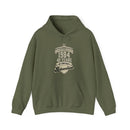 Customizable Birthday Hoodie - Personalized Banner Design with Month, Date, Year, and Description - Encore2woMilitary GreenS