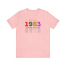 Customizable Born Year T-Shirt with I John 2:13 - Encore2woPinkS