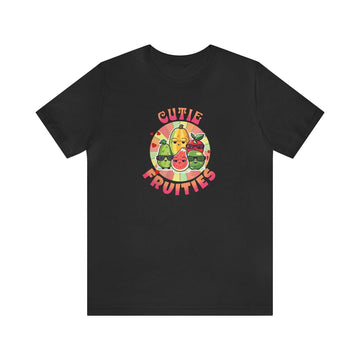 Cutie Fruities Colorful Summer T-Shirt - Encore2woBlackS