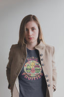 Cutie Fruities Summer T-Shirt | Fruit Character Tee | Fun and Colorful Shirt - Encore2woPinkS