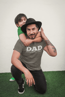 DAD Standing Tall T-Shirt | Dad Typography Tee Father's Day Gift - Encore2woArmyS
