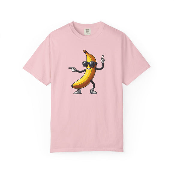 Dancing Banana Funny Cartoon Graphic Tee Fun Novelty Shirt - Encore2woRedS
