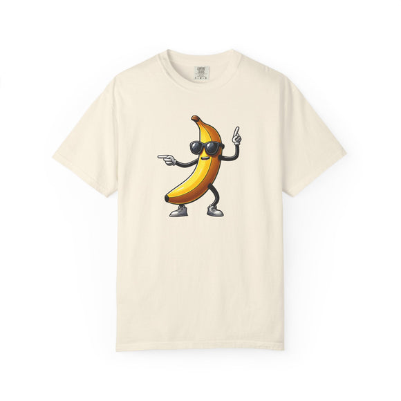 Dancing Banana Funny Cartoon Graphic Tee Fun Novelty Shirt - Encore2woRedS