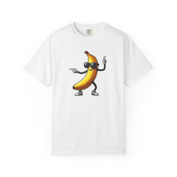 Dancing Banana Funny Cartoon Graphic Tee Fun Novelty Shirt - Encore2woRedS