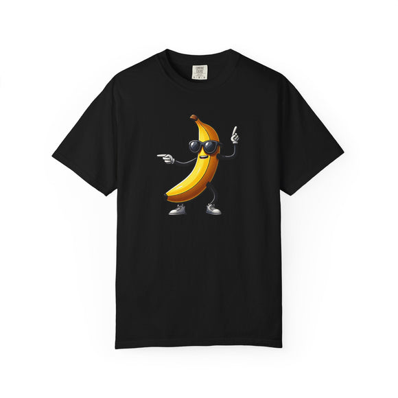 Dancing Banana Funny Cartoon Graphic Tee Fun Novelty Shirt - Encore2woRedS