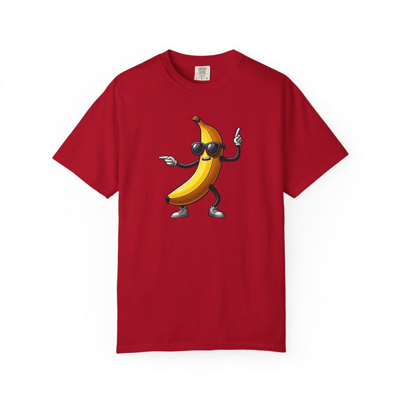 Dancing Banana Funny Cartoon Graphic Tee Fun Novelty Shirt - Encore2woRedS
