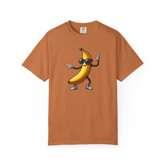 Dancing Banana Funny Cartoon Graphic Tee Fun Novelty Shirt - Encore2woRedS