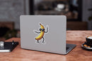 Dancing Banana Sticker – Funny Cartoon with Shades & Sneakers - Encore2wo4 Inches