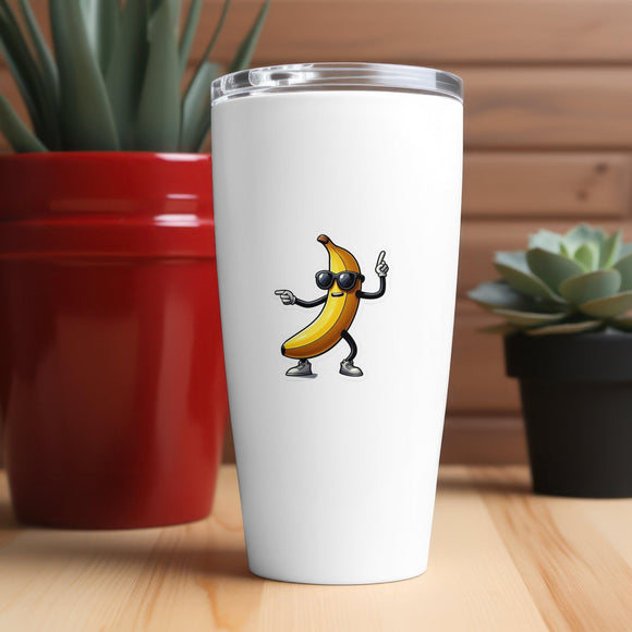 Dancing Banana Vibes Sticker - Peel the Fun! - Encore2wo4 Inches