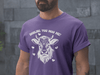 Darling You Moo Me Funny Cow Love Graphic Tee - Encore2woTeam PurpleS