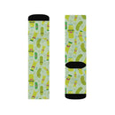 Dill Pickle Pattern Socks – Fun Gift for Pickle Lovers - Encore2woSUnisex
