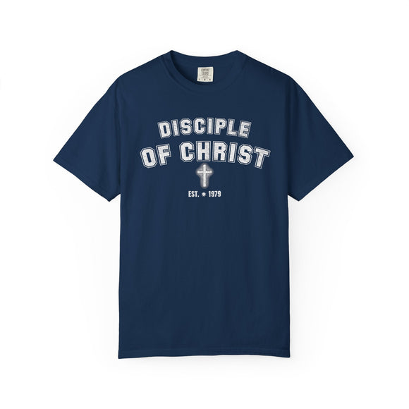 Disciple of Christ Custom EST Year Comfort Colors 1717 Christian Tee - Encore2woChiliS