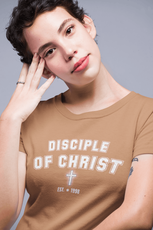 Disciple of Christ Custom EST Year Comfort Colors 1717 Christian Tee - Encore2woChiliS