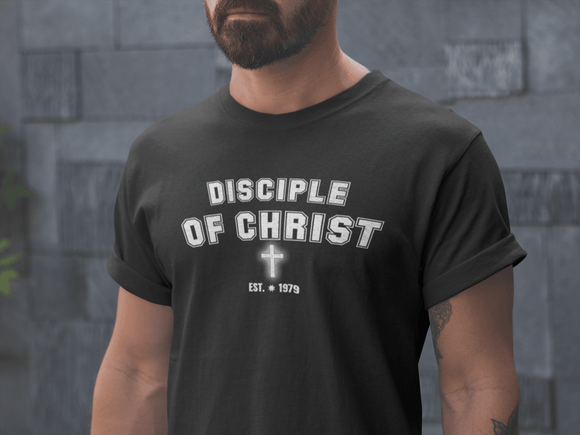 Disciple of Christ Custom EST Year Comfort Colors 1717 Christian Tee - Encore2woChiliS