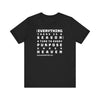 Ecclesiastes 3:1 Bold Text Scripture Tee Faith Inspired Shirt - Encore2woBlackS