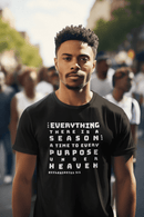 Ecclesiastes 3:1 Bold Text Scripture Tee Faith Inspired Shirt - Encore2woRedS