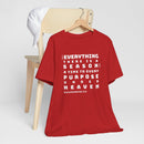 Ecclesiastes 3:1 Bold Text Scripture Tee Faith Inspired Shirt - Encore2woRedS