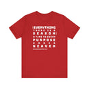 Ecclesiastes 3:1 Bold Text Scripture Tee Faith Inspired Shirt - Encore2woRedS