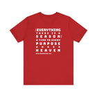 Ecclesiastes 3:1 Bold Text Scripture Tee Faith Inspired Shirt - Encore2woRedS
