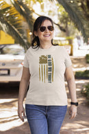 Faded Glory In God We Trust Comfort Colors T-Shirt - Encore2woFlo BlueS