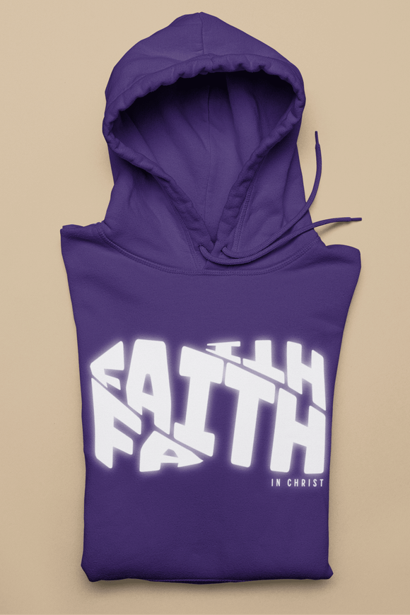 Faith in Christ Unisex Hoodie Inspirational Christian Sweatshirt - Encore2woRedS