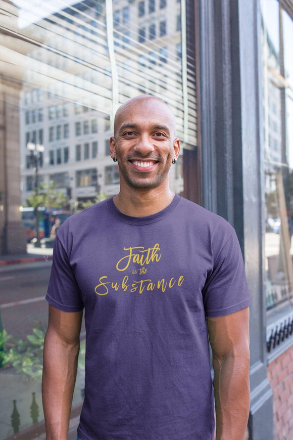 Faith is the Substance Unisex Short Sleeve Tee - Encore2woRedS