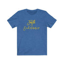 Faith is the Substance Unisex Short Sleeve Tee - Encore2woHeather True RoyalS