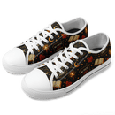 Faith Over Fright Christian Halloween Canvas Sneakers – John 8:32 - Encore2woW 5 / M 3