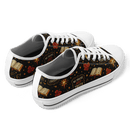 Faith Over Fright Christian Halloween Canvas Sneakers – John 8:32 - Encore2woW 5 / M 3