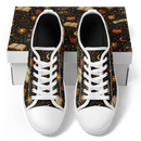 Faith Over Fright Christian Halloween Canvas Sneakers – John 8:32 - Encore2woW 5 / M 3
