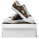 Faith Over Fright Christian Halloween Canvas Sneakers – John 8:32 - Encore2woW 5 / M 3