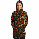 Faith Over Fright Hoodie Dress – Women's Christian Fall Harvest Pumpkin Pullover - Encore2woXS